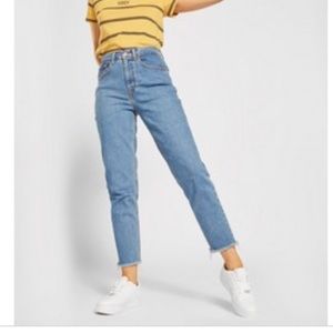 L.L. Bean cut off high waist jeans size 4